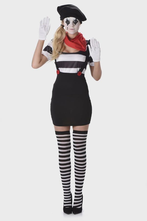 Mime Girl Costume